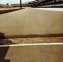 La ligne d'arrivée du Brickyard.