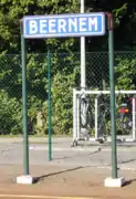 Panneau de quai.