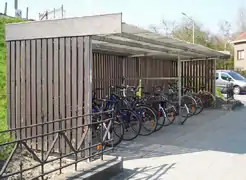 Abri à vélos