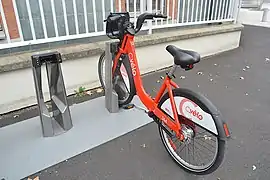 Vélo en libre service C.vélo.
