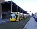 Rame Citadis 302 à la station Nouveau Bassin.