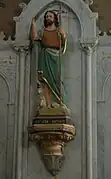 Statue de saint Jean-Batiste.