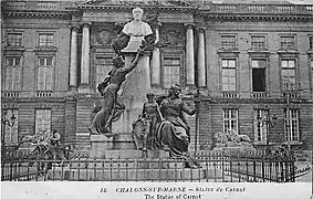 Le monument à Carnot de Châlons.