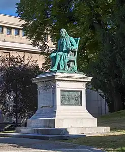 Monument à Benjamin Franklin.