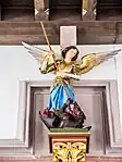 Statue de Saint-Michel.