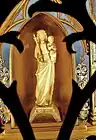 Statuette, en ivoire, dans l'église Notre-Dame de Neunkirch.
