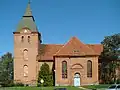 L'église paroissiale luthérienne-évangélique (fin XVIIIe&nbsp;siècle).