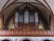 Son orgue.