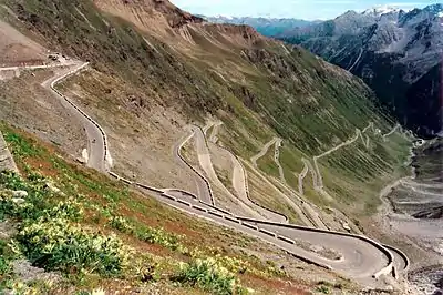 Route de Stelvio.