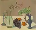 Nature morte aux raisins, Gustave van de Woestyne, 1937, Musée royal des Beaux-Arts d'Anvers