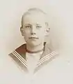 Albert Emile Storm de Grave (1885-1954), futur 1er&nbsp;lieutenant volontaire au corps automobile.