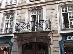 Balcon du no&nbsp;20.
