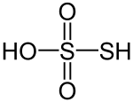 Acide thiosulfurique
