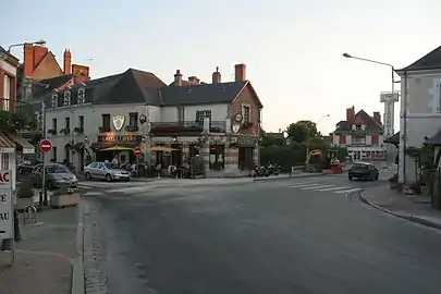 Le centre-ville.