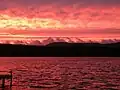 Coucher de soleil sur South Harbour.