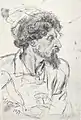 Strelets au chapeau, 1879, galerie Tretiakov.