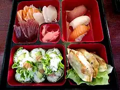 Sashimis et sushis