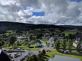 Le centre de l'agglomération