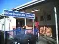 Poste-frontière entre le Eswatini et l'Afrique du Sud.