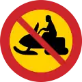 Interdiction des motoneiges