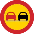 Interdiction de dépasser