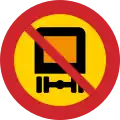 Interdiction des véhicules transportant des marchandises dangereuses