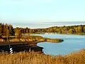 Vartiokylänlahti et plage de Puotila.