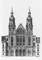 Plan de Max Fleischer pour la Synagogue de la Neudeggergasse (Vienne)