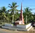 Le tombeau de Nísia Floresta, au cimetière de Nísia Floresta, Rio Grande do Norte.