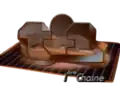 Ancien logo avec l'indicatif 1ère Chaîne, diffusé à l'antenne de 1983 à 1984.