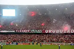 Des ultras flamengistas au Maracanã.