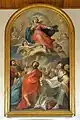 Représentation de l'Assomption de La Vierge.