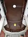 Intérieur du Tahtakale Hamam (le dôme est d'origine mais les balcons sont modernes)