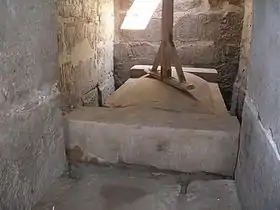 Le couvercle du sarcophage de Takélot&nbsp;Ier