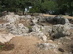 Ruines israéliennes, période talmudique (Ier  /  IIIe&nbsp;siècle).