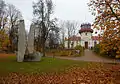 L'ancien observatoire vu du parc de Toomemägi