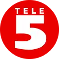 Logo de Tele 5 de juillet au 31 décembre 1992
