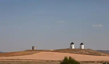Les trois Moulins aux environs immédiats de Tembleque