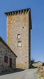 La tour des Templiers à la Clau.