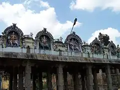 Shiva, Ganesh, Shiva & Parvati, temple du Naṭarāja