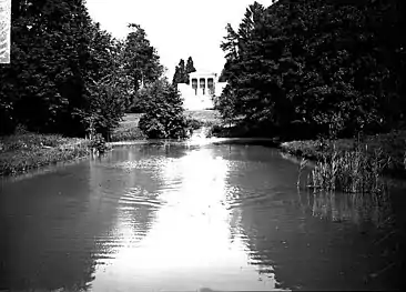 Le temple au XIXe siècle par Gaëtan Gatian de Clérambault.