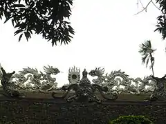 Détail du toit