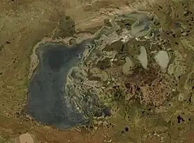Image illustrative de l’article Saryarka, steppe et lacs du Kazakhstan septentrional
