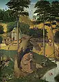 Jérôme Bosch, La Tentation de saint Antoine, après 1490