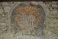 Peinture d'un blason