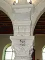Chapiteau et console du 2e&nbsp;pilier du sud.