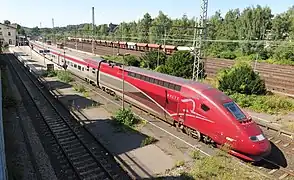 Thalys PBKA no&nbsp;4342 en livrée de 2009.