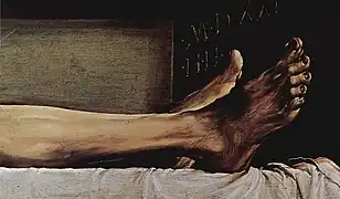 Détail : les pieds