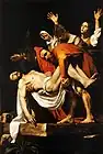 La Mise au tombeau, Le Caravage.