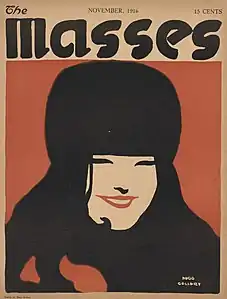 Dessin de Hugo Gellert (en) (novembre 1916).